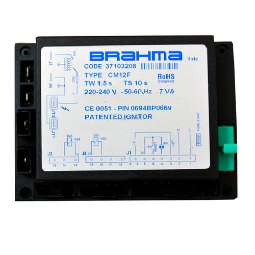Блок управления горением BRAHMA CM12F 37103252