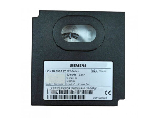 Блок управления горением Siemens LOK16.650A27