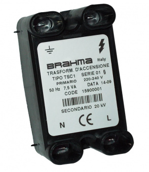 Емкостные трансформаторы розжига Brahma TSC1 110-120V 15900121