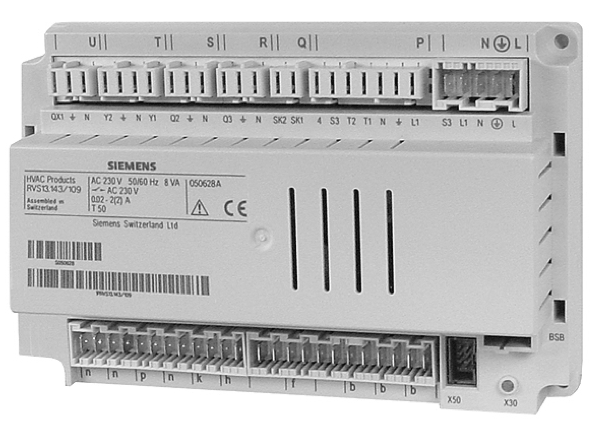 Тепловой контроллер Siemens RVS46.530/109