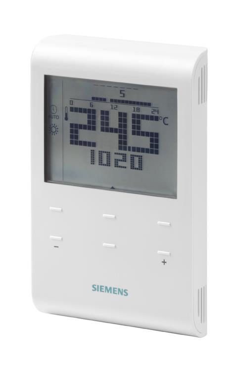 Термостат радио электронный комнатный Siemens RDE100.1