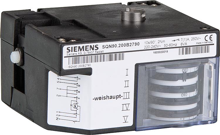 Сервопривод Siemens SQN90.200B2790 We651025
