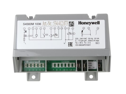 Контроллер управления горением Honeywell S4560M1036